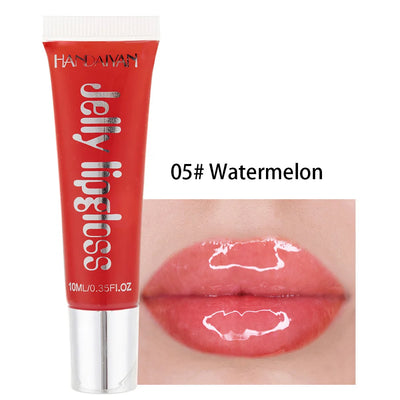 Candy Shades Moisturizing Lip Gloss Lip Oil Makeup Shinny Nutritious Liquid Lip Glosses Cherry Jelly Oil Clear Lipgloss