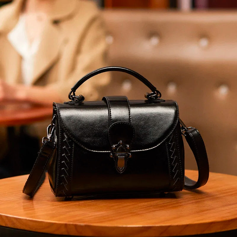 Women's Handbag Genuine Leather Hand Purses Luxury Fashion Female Shoulder The Tote Bag Designer With Top Handle Crossbody Bags