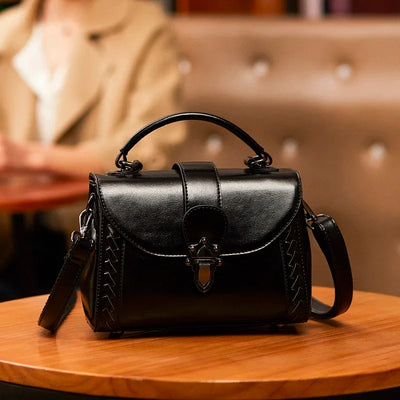Women's Handbag Genuine Leather Hand Purses Luxury Fashion Female Shoulder The Tote Bag Designer With Top Handle Crossbody Bags