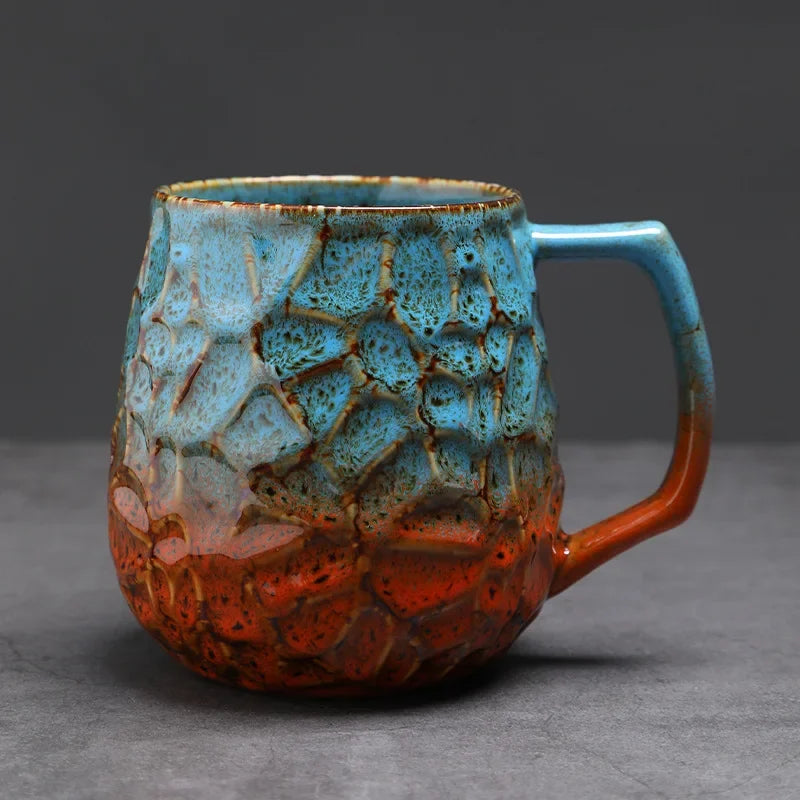 Ceramic Mug with for Home Use High Aesthetic Value for Breakfast Couple's Water Cup Design