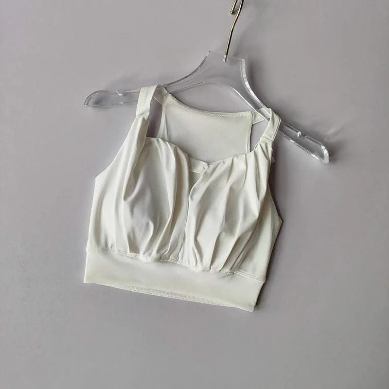 Sports Bra for Women Running Gathering Small Breasts to Show Off Big Fashion Sexy I-shaped Yoga Vest Quick Drying Fitness Bra