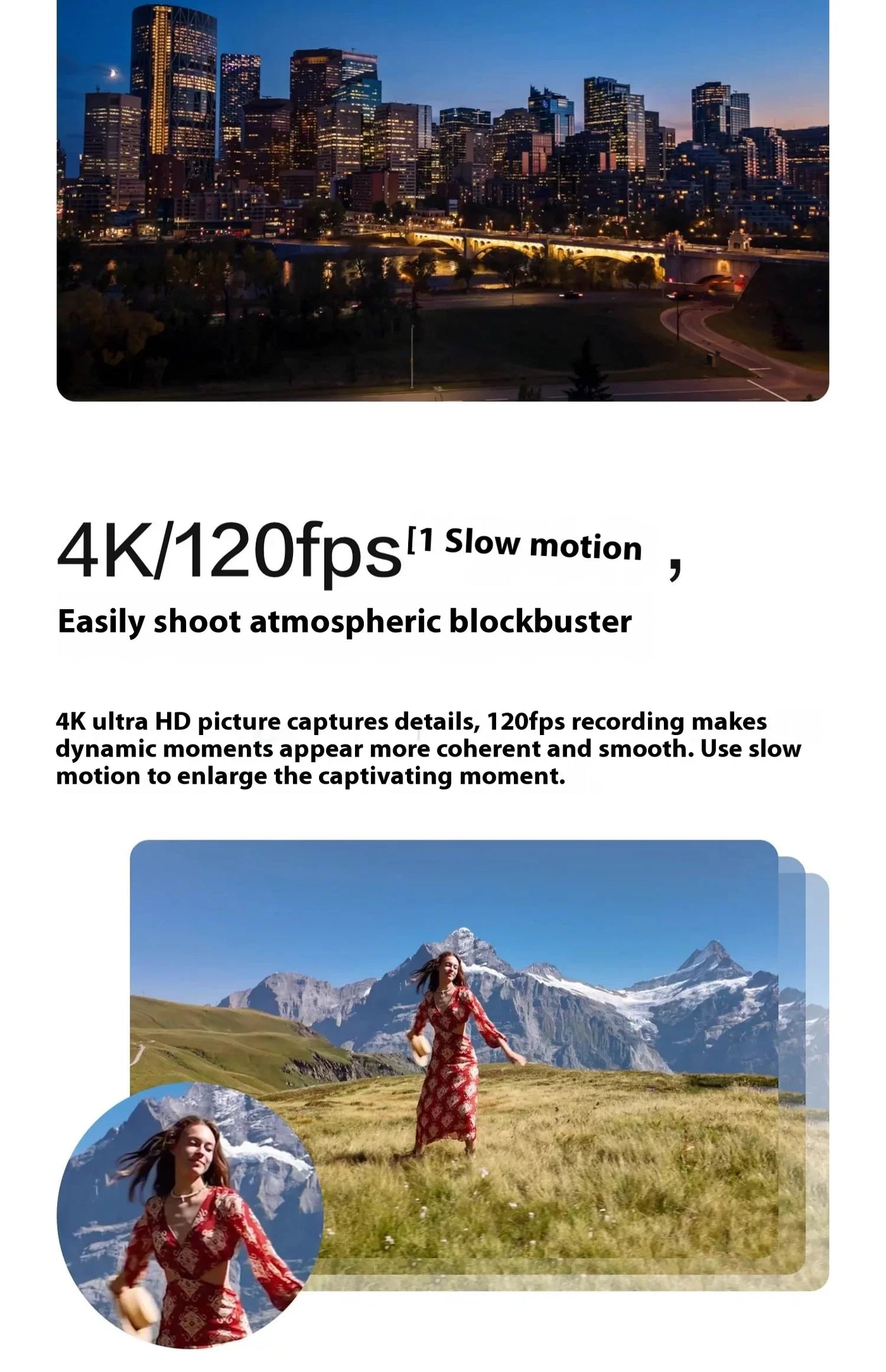 DJI Osmo Pocket 3 Handheld PTZ Smart Travel with An Inch Pocket PTZ Camera Handheld Vlog Camera Outdoorl Gifts