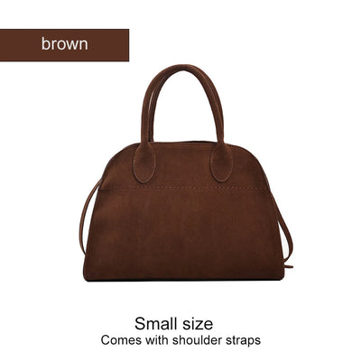 Women's handbag high-end women's luxury minimalist designer large capacity shoulder bag retro unique personality handbag-A-DH