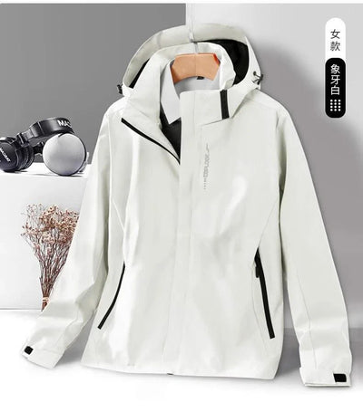 Waterproof Windbreaker Jackets For Women Men Camping Climbing Outdoor Hiking Coats Spring Autumn Unisex Outerwear