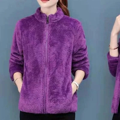 Fleeced Short Coats for Women  High Quality Casual