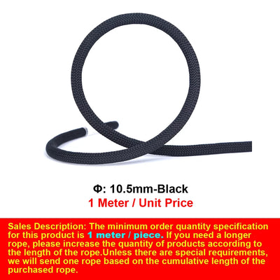 Φ:9mm-14mm,Static Ropes For Outdoor Climbing, High-Altitude Operation, Rapid Descent, Safety Rope, Various Specifications,P738