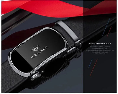 Automatic Buckle Belt  Business Casual Dress Belts Gift for Men