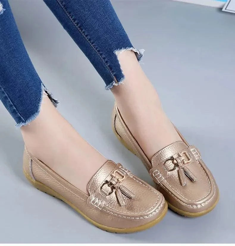 Women Slip On Loafers flat shoes Women Moccasins Casual Sneakers
