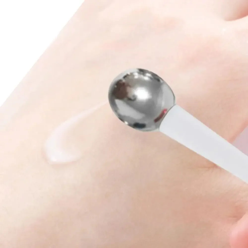 1Pcs Double-end Eye Roller Massage Stick New Simple Anti Wrinkle Cosmetic Spatula Durable Eye Cream Applicator Facial Spoon