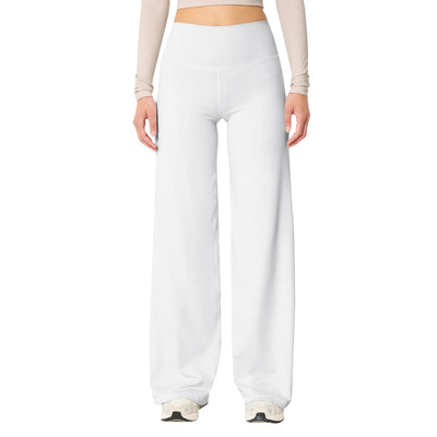 Wide Leg Pants For Women Yoga Pants High Waist Sweatpants With Pockets Stretch Pants Comfy Workout Sports Sweatpants Leggings