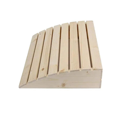 Wooden Headrest Sauna Pillow Comfortable Support Steam Room Supplies Accessories Wooden Pillow Sauna Room Equipment Bathroom