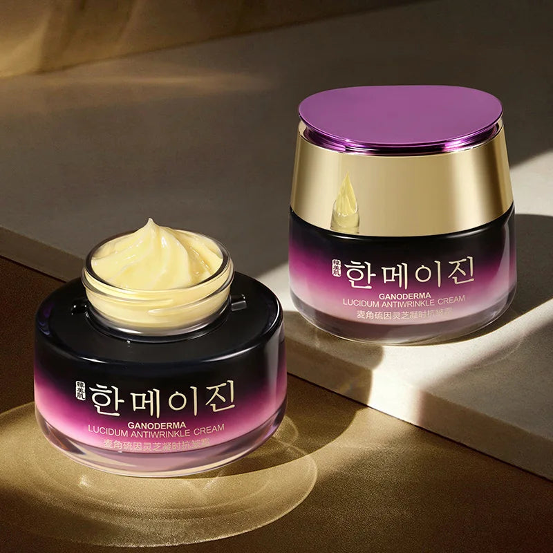Ganoderma Lucidum Firming Revitalizing Cream Hydrating Moisturizing Repair Skin Dark Yellow Rough Skin Care Korean Face care