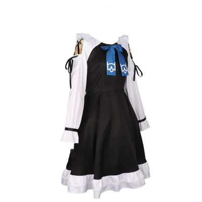 Black girl cosplay dress, small Western-style dress, anime Halloween new women's clothing