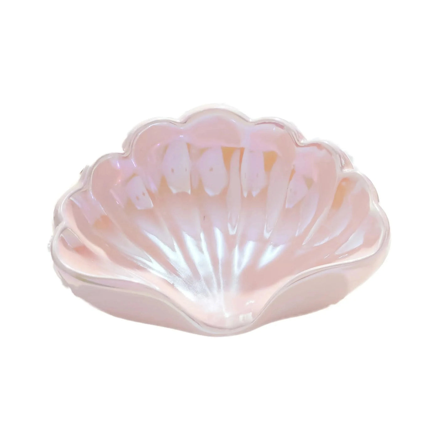 Luxury Shell Soap Dish, Ceramic Bathroom Soap Holder, Punch - Free Creative Soap Tray, Minimalist Vanity Decor