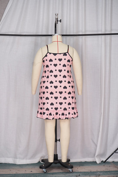Medium to large-sized women's pajamas  oversized pajamas  loose pajamas  pajamas  home clothing  oversized pajamas  and skirts