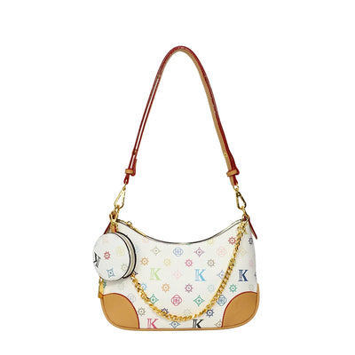Famous Designer Elegant Handbags Leather For Women, Ladies Crossbody Shoulder Bag Classic Popular And Lightweight For Shopping