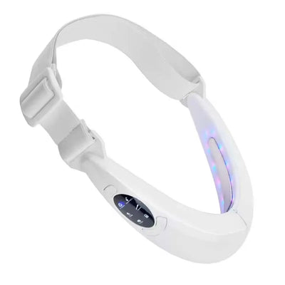 Red Blue Light Photon Therapy Facial Skin Tightening Massager  Microcurrent Face Lift Machine V Face Lifting Massage Belt