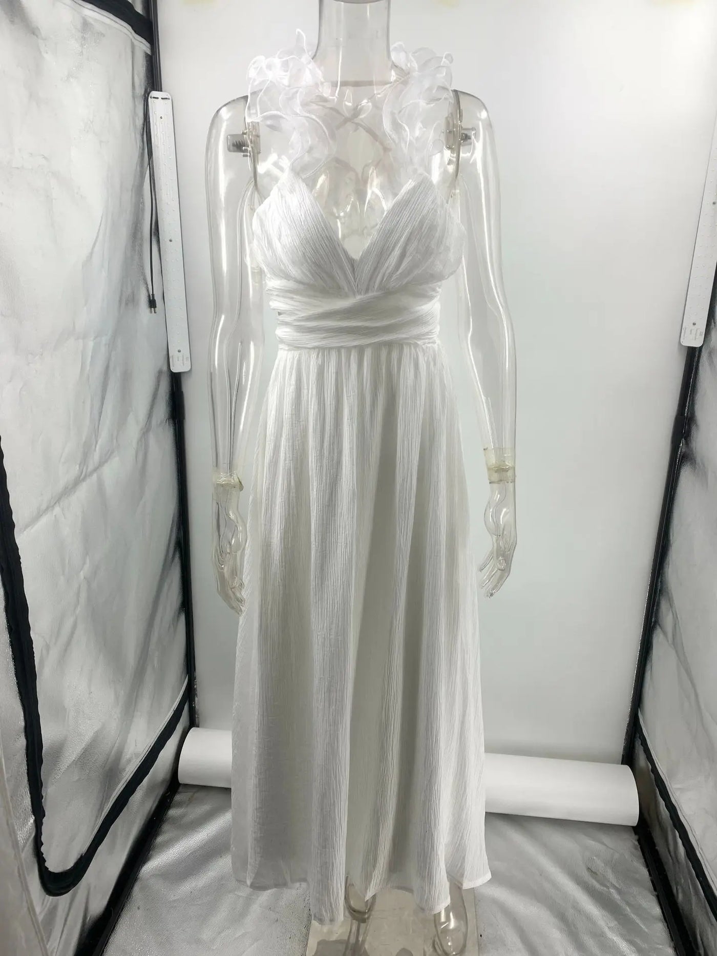 Elegant Women's Long Dresses 2025 New Summer Party White Dresses Vestido Sexys Mujer Verano Feestjurken Y2k Vestidos De Gala