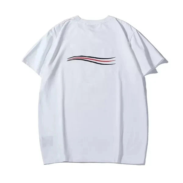 Mens Designer Clothing Famous T Shirt Letter Print Round Neck Short Sleeve Black White Fashion Men Women T Shirts S-3XL 4XL