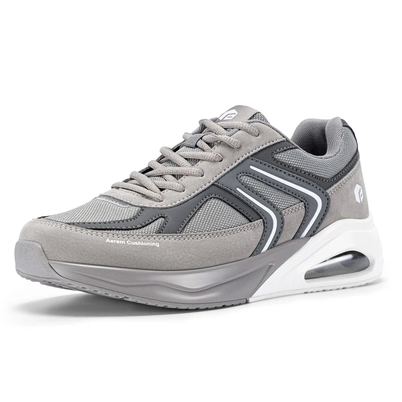 Fitville Extra Wide Walking Shoes for Men Wide Cushioned Sports Shoes For Swollen Feet Flat Feet Arch Fit Relieve Heel Pain
