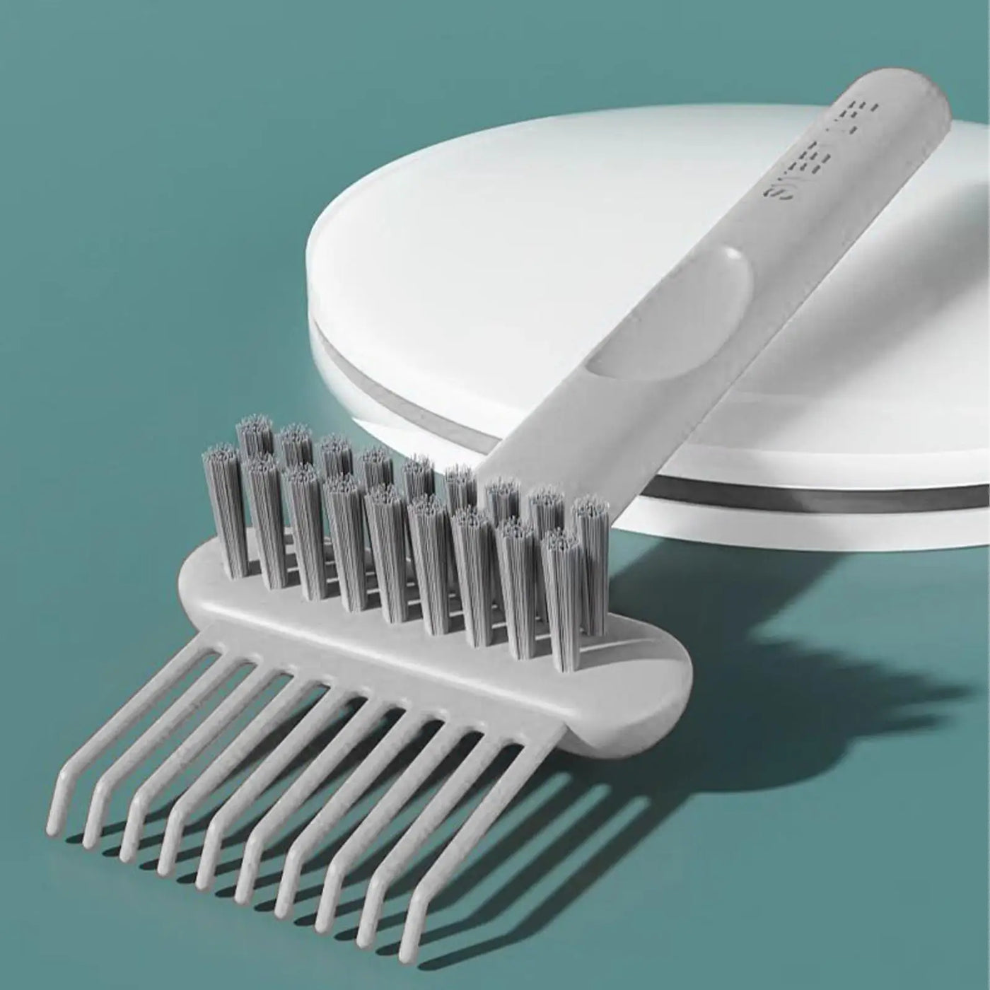 Hair Brush Cleaner Tool Hairbrush Cleaning Tools Comb Cleaner Rake 2-in-1 Cleaning Supplies For Removing Detangling Travel Home