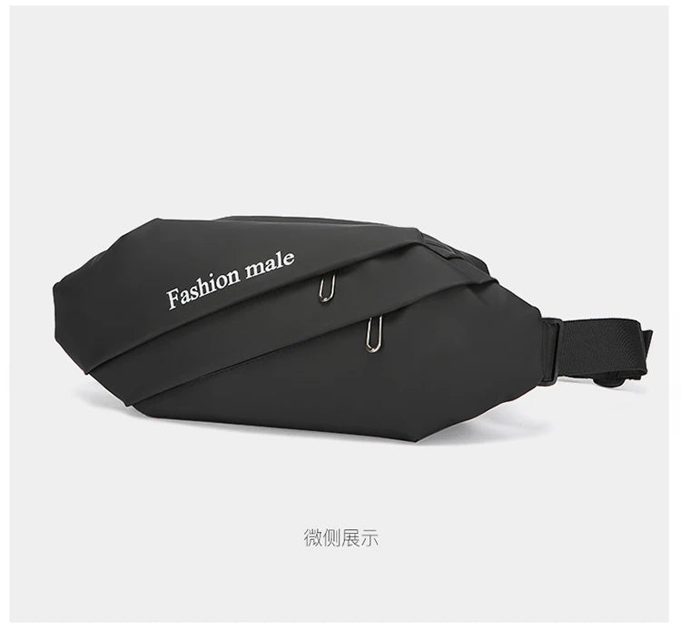 Men’s Fashion Crossbody Casual Bags Unisex Fashion Shoulder Bag Adjustable Strap Durable Daily Use Sling Bag