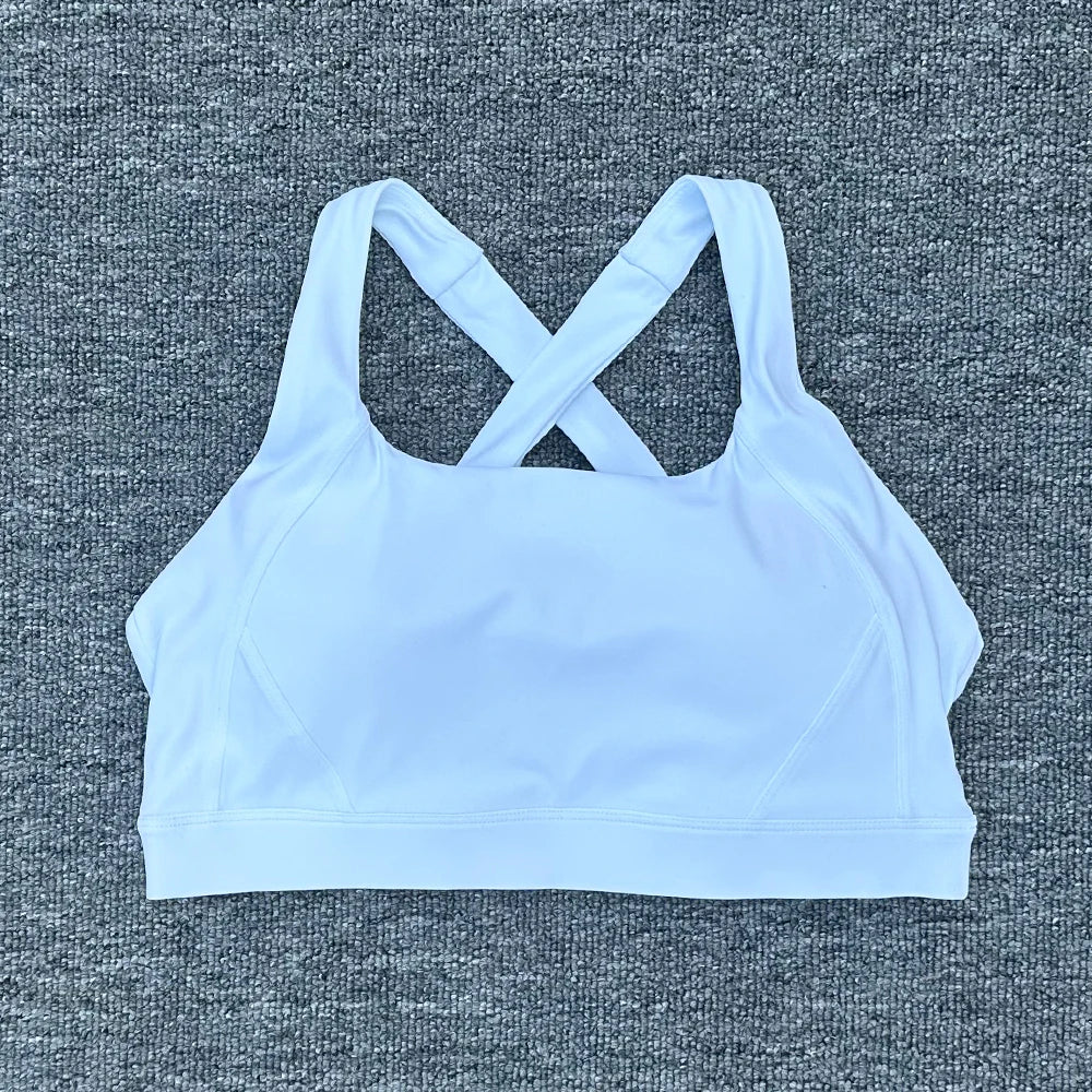 Breathable Sports Bra for Women, Fitness Top, Push Up Sport Bra, Fixed Pad, Yoga Underwear, Sport Tops Running Vest, Gym Wear