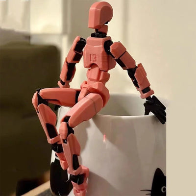 Multi-Jointed Action Figure Movable Shapeshift Robot 3D Printed Mannequin Dummy Figures Toys Kids Adults Parent-children Games