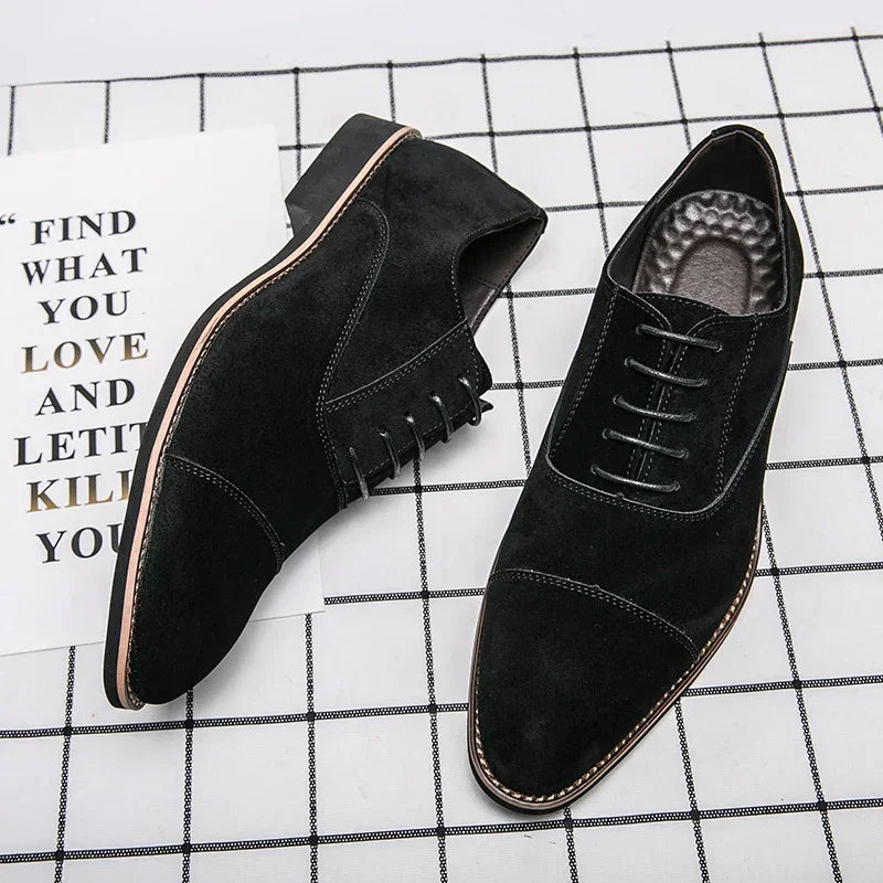 Men's Derby Shoes 2025 New Men Casual shoes  Multifunctional Comfortable Fashion Men Leather Shoes