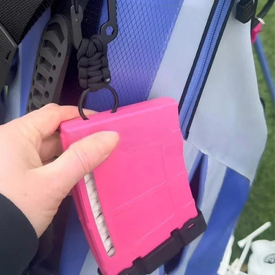 Golf Tee Plastic Holder Golfing Accessories Storage Box Easy To Carry Durable Lightweight Outdoor Golf Tees Hanging Case