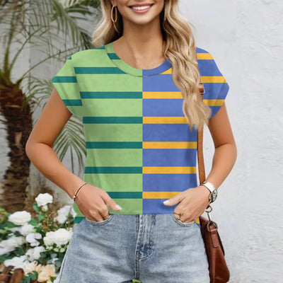 Womens Summer Tops Going Out Workout Outfits Spring Short-sleeved T Shirts Business Casual Dressy Fashion Trendy Clothes 2025