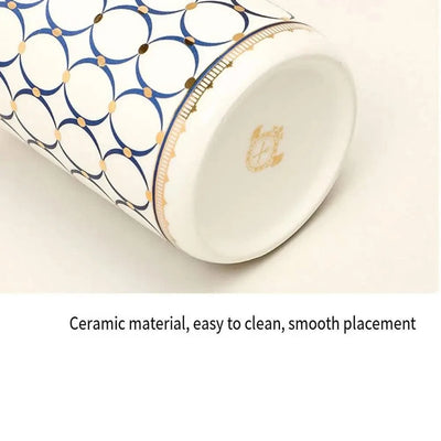 Luxury Ceramic Soap Dispenser Colorful Painted Lightweight Soap Pump Bottle Refillable Empty Liquid Lotion Dispenser Home