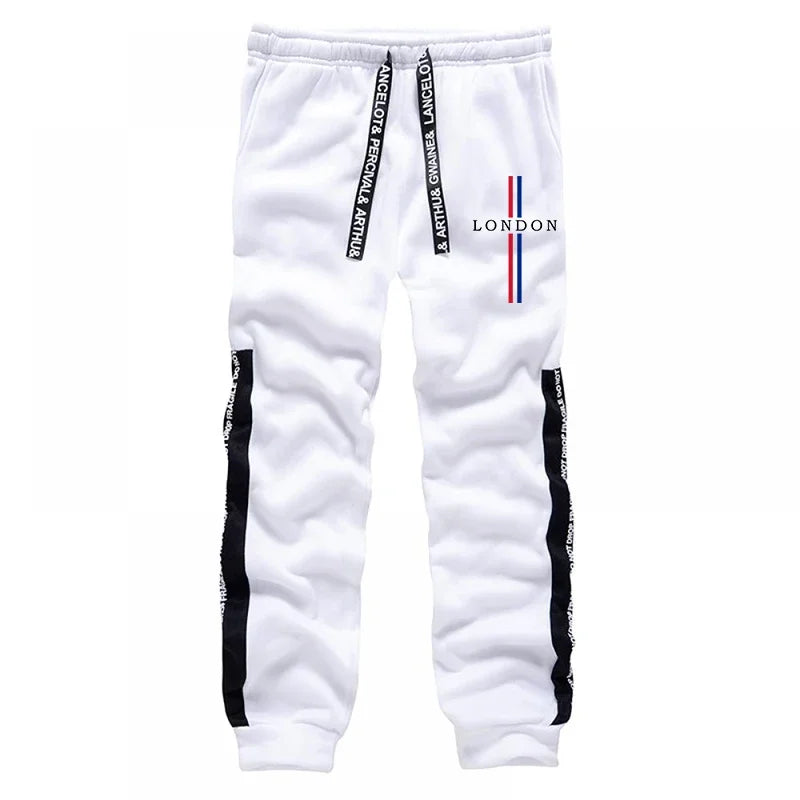 Men's Hooded Sweatshirts Sweatpants London Fashion Hoodie Streetwear Male All Seasond Daily Casual Sport Streetwear Tracksuit