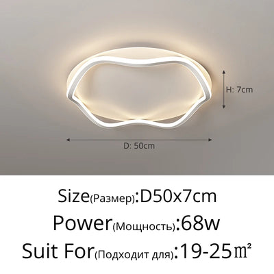 Modern LED Chandelier Lights  For Living Dining Room Bedroom Study Room Restaurant Balcony Home Decor indoor lighting fixture