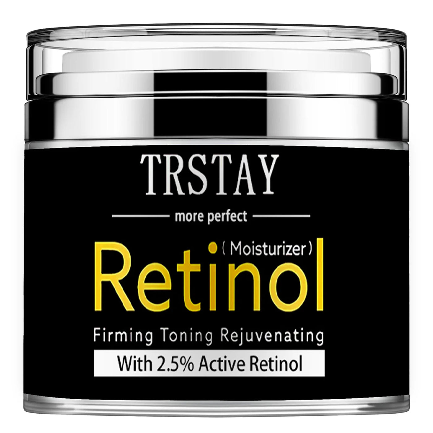 Retinol firming and refreshing face cream, mild and non irritating, smoothes wrinkles, reduces fine lines and makes skin soft