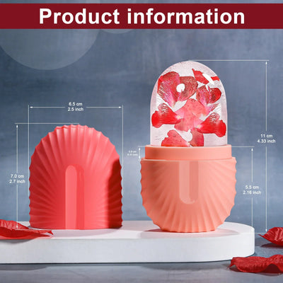 Silicone Ice Cube Trays Beauty Lifting Ice Ball Face Massager Contouring Eye Roller Facial Treatment Reduce Acne Skin Care Tool