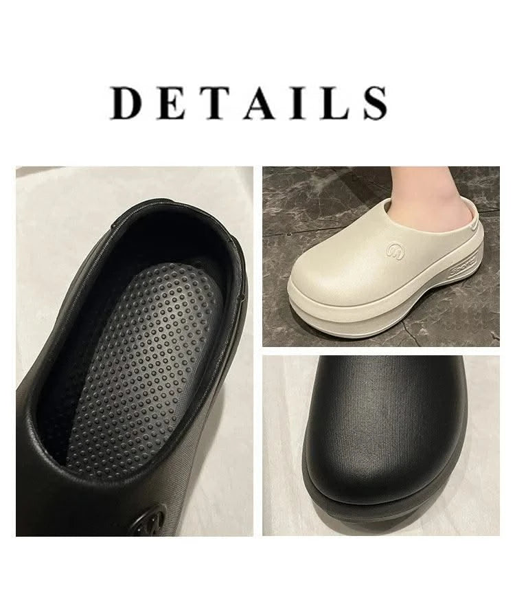 Women Slippers Couples Garden Clog Women Water Proof Chef Shoe Comfortable Sandal Slippers For Pet Workers Outdoor Fishing Shoes
