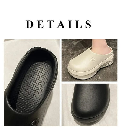Women Slippers Couples Garden Clog Women Water Proof Chef Shoe Comfortable Sandal Slippers For Pet Workers Outdoor Fishing Shoes