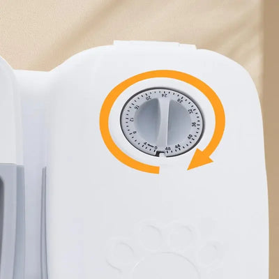 Pet Automatic Timing Feeder Detachable Auto Dog Dry Food Dispenser Smart Pet Food Feeder Timed for Cats Dogs