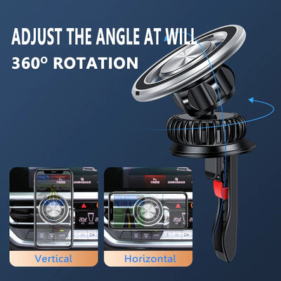 Magnetic Phone Holder Compatible With MagSafe Car Mount for iPhone 14 13 12 Car Air Vent Clip Cellphone Mount Phone Bracket