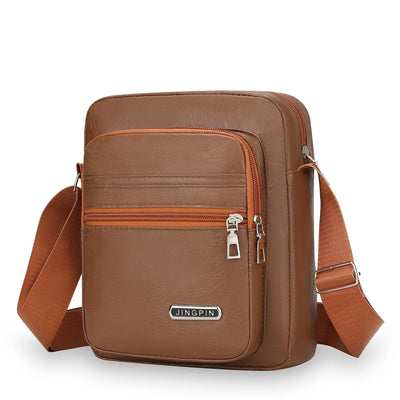 Men Nylon Shoulder Bag Messenger Bag Casual Waterproof Nylon Zipper Pocket Handbag Fashion Tote Travel Male Crossbody Bags