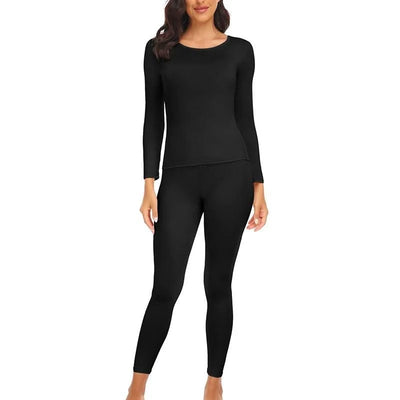 Thermal Underwear for Women Long Johns Base Layer Cold Weather Top Bottom Women's Underwear Set