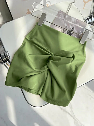 Women Yoga Shorts High Waist Workout Shorts Fitness Yoga Lift Butt Fitness Ladies Yoga Gym Running Short Pants Sportswear