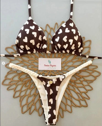 Swimwear Women Leopard Printed Sexy Bikini Set Striped Beachwear Summer Swimsuit Two-pieces Thong Bathing Suit Biquinis