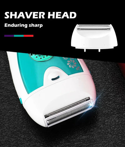 VGR Electric Epilator Women  Rechargeable Electric Shaver Whole Body Available Painless Depilat Female Hair Removal Machine 722