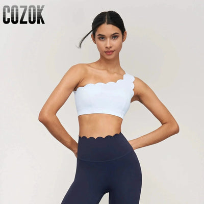 Women Seamless Shock-proof Removable Cups Gym Workout Tops