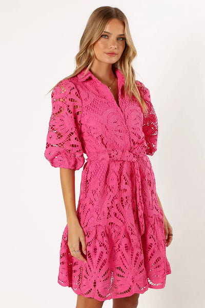Elegant lace midi dress women 2025 summer fashion slim half sleeve party dresses vestidos