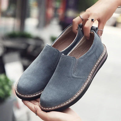2023 Women's Sneakers Slip on Flat Shoes for Women Fashion Female British Style Casual Loafers Vulcanized Shoes Zapatos Mujer