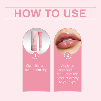 Eelhope Glossier Lip Balm Repair Lip Moisturizer Deep Nourishing Lip Shine Hydrating Skin Barrier Repair Care Korean Lip Balm