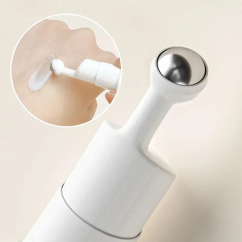 Eye Roller Massage Bottle Eye Cream Applicator with Steel Ball Empty Refillable Lotion Essential Oil Vacuum Travel Container